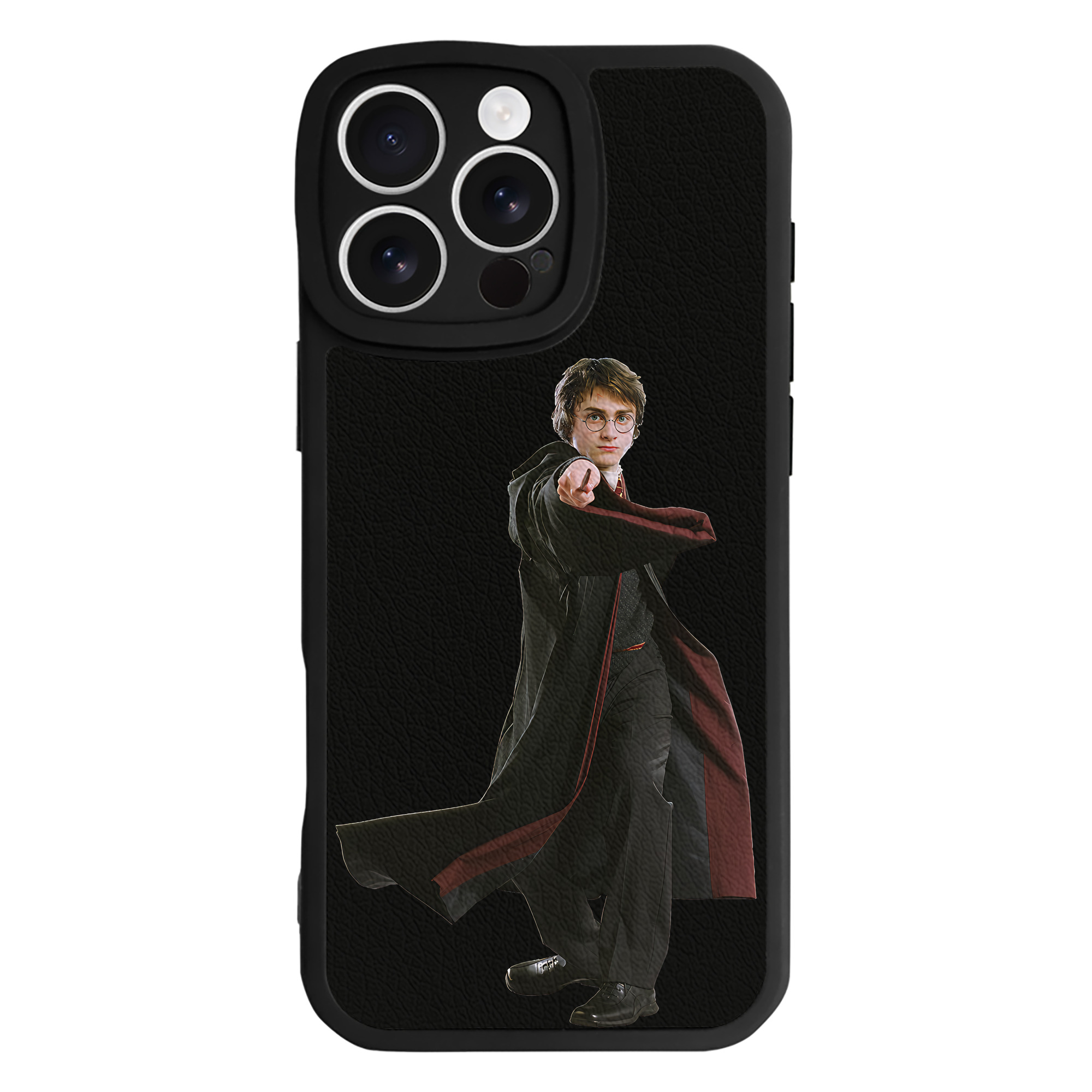 （画像用） Harry Potter ハリー・ポッターシリーズ 【iPhone 16シリーズ対応】シリコンスマホケース（レザー調） 材質：シリコン
